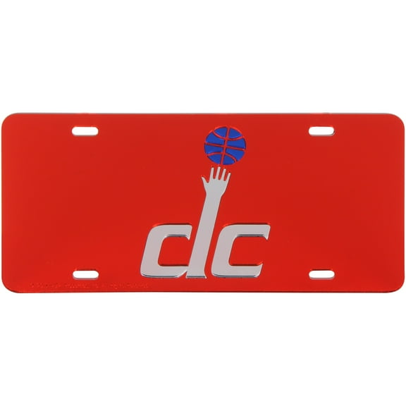 WinCraft Washington Wizards Crystal Mirror License Plate