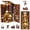 Beyond Library, variant on Book Nook Kit Diy Miniature Dollhouse Booknook 3d Wooden Puzzle Bookend Bookshelf Insert Decor With Led Light For Teens And Adults Painter's Day At Dusk