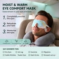 thumbnail image 2 of FACEMOON  Steam Eye Mask, Heated Self Heating Disposable Warm Compress, Odorless, 16 Count, 2 of 6