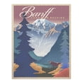 thumbnail image 2 of Banff, Canada, Canadian Rockies, Mountain Scene, Lithograph (1000 Piece Puzzle, Size 19x27, Challenging Jigsaw Puzzle for Adults and Family, Made in USA), 2 of 4