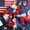 42#Multicolor, variant on Large Patriotic Red White Blue Hydrangea Front Door Wreath, 20 Inch All-Weather Fabric And Plastic, Realistic Floral Display For Indoor Or Outdoor Independence Day And Memorial Day Door Or Wall Decor