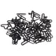 thumbnail image 4 of 20 sets clips de lazo de corbata Sunnimix Ganchos de metal sujetadores de costura negro, 4 of 8