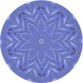 thumbnail image 1 of Ahgly Company Machine Washable Indoor Round Transitional Sky Blue Area Rugs, 3' Round, 1 of 7
