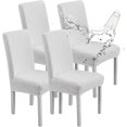 thumbnail image 1 of Waterproof Dining Chair Covers, Chair Covers for Dining Room, Stretch Chair Covers Parsons Chair Slipcover, Removable, Washable for Dining Room Kitchen Chair Protector Cover, 1 of 9