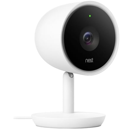 Restored Nest Labs NC3100US Nest Cam Indoor IQ Security Camera - White (Refurbished)