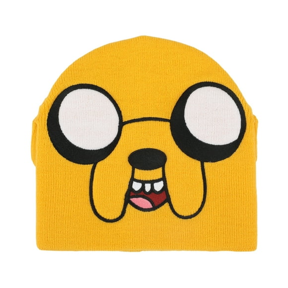 Bioworld Adventure Time Jake The Dog Big Face Beanie Toque Winter Hat with 3-D Ears