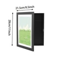 thumbnail image 2 of Yucurem 2 Pack Artwork Display Frame, 8.5" x 11" Front Opening Art Picture Frame Changeable, Holds 50-200 PCS for Letter Artwork, Crafts, Art Projects Storage, 2 of 6