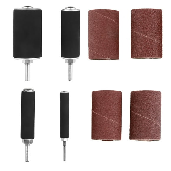 20pcs Spindle Sanding Drum Sander Tool Kit Set Durable Construction, Ideal for Home Improvement with Case for Drill Press