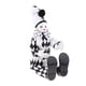 thumbnail image 3 of Muñeca de arlequín de muñeca piezaza colgante de , adornos de exhibición de estante de escritorio de oficina en hogar, G Yotijar Muñecas de payaso de porcelana, 3 of 9
