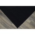 thumbnail image 2 of Garland Carpet & Rug MA000N02409615 2 x 8 ft. Medallion Rug Runner, Black, 2 of 2