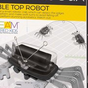 4M: KidzRobotix - Table Top Robot - DIY Build A Smart Crab Toy, Motorized Crab-Walk Action, Edge Detection, Snap Assembly, Science Kit, STEAM, Kids 8+