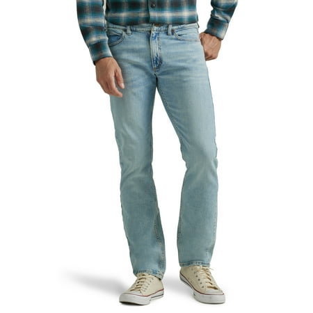 Lee Men's Legendary Denim Five Pocket Slim Straight Jeans