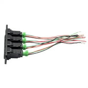 FYUU 12V 4-Button On/Off Switch Panel with Blue LED for Toyota Hilux FJ CRUISER VIGO
