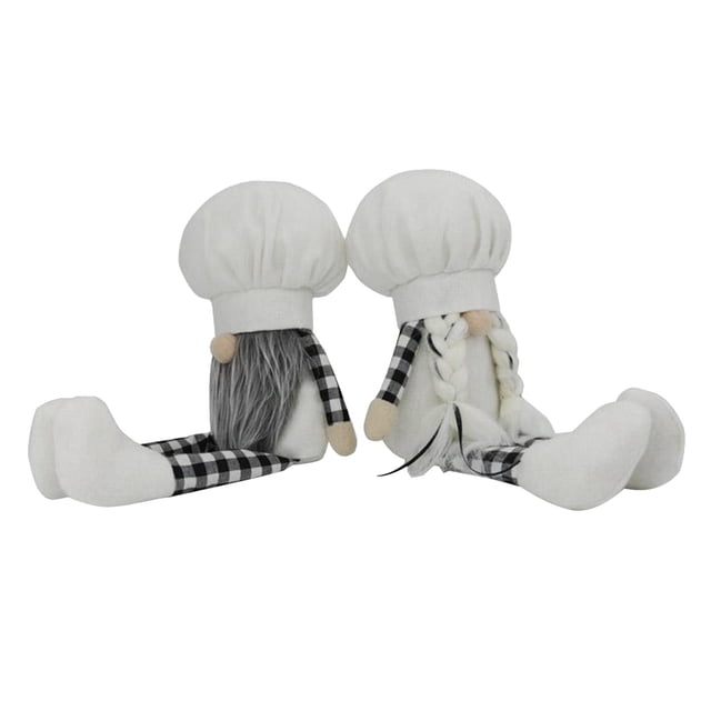 2 piezas pareja decoraciones juguetes de peluche enanos para la decoración de de del dormitorio, trae