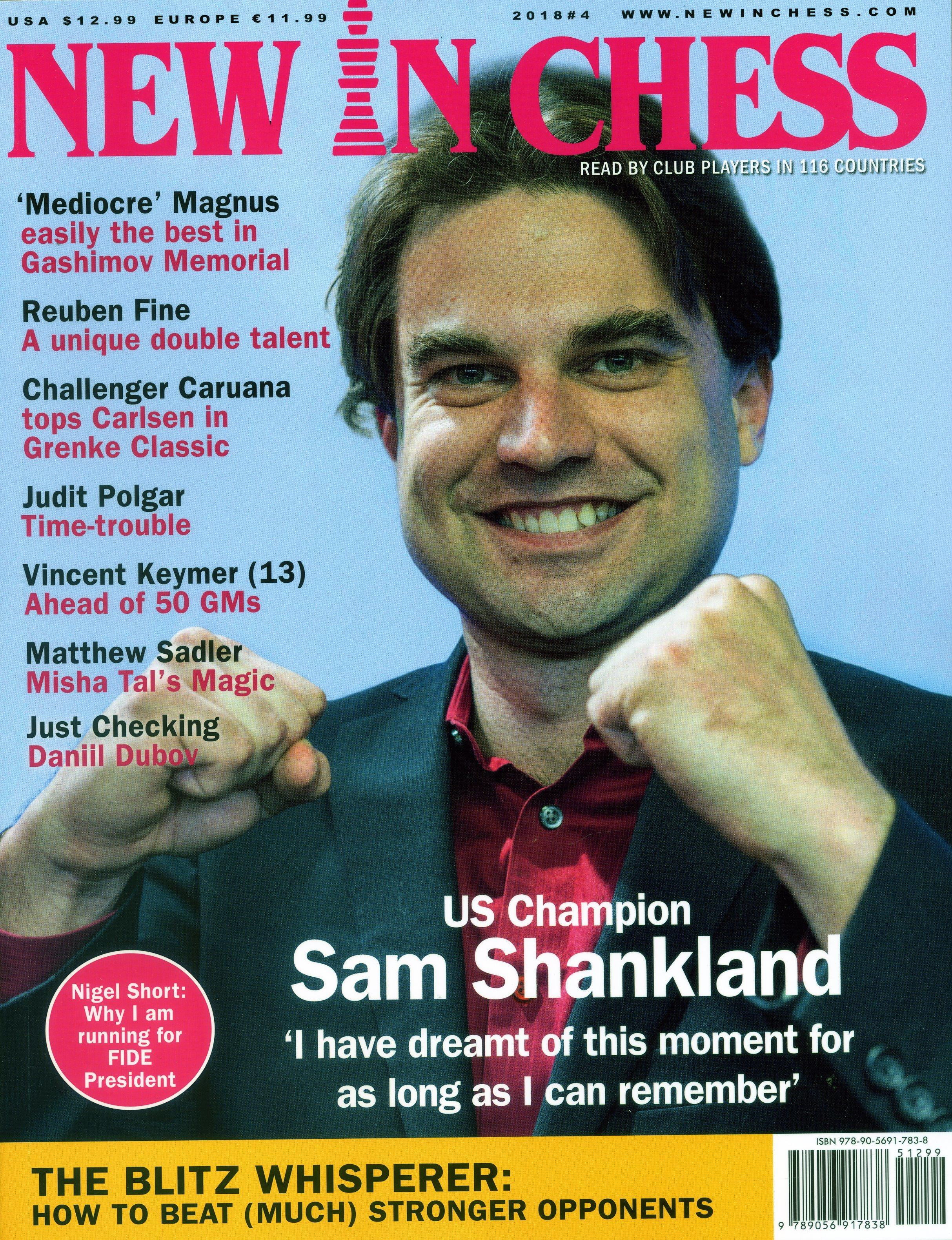 New in Chess Magazine 2018/4 Read by Club Players in 116 Countries