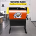 thumbnail image 2 of Máquina cortadora de vinilo VEVOR, Plotter de corte de alimentación de papel máx. de 34 in / 870 mm, Impresora de pantalla LCD de corte automático de contorno de cámara con soporte Fuerza y velocidad, 2 of 9