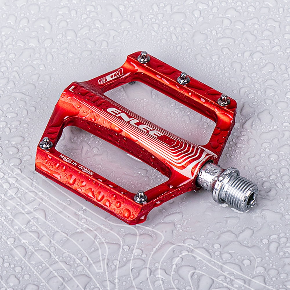 Folding Bike Pedals Aluminium Alloy Flat Bicycle Platform Pedals Mountain Road