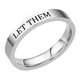 thumbnail image 1 of Anillo grabado inspirador ， Regalo de aliento, 1 of 4