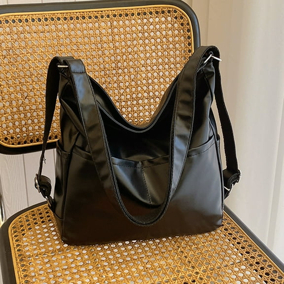 Large capacity retro handbag for women autumn/winter 2025, new popular and versatile design, fashionable crossbody bag, tote style shoulder bag.