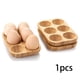 thumbnail image 2 of Soporte para Huevos Macarena Organizador de Huevos de Madera Portátil, 2 of 7