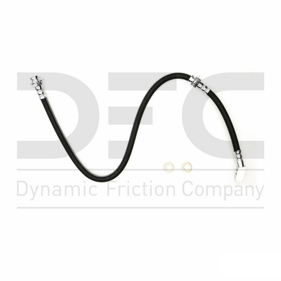 Front Left Dynamic Friction Company Brake Line Hose 350-47276 For 1990-2000 Chevrolet C3500, 1990-2000 GMC C3500