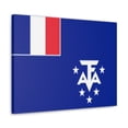 thumbnail image 4 of French Southern and Antarctic Lands Country Flag Canvas Vibrant Wall Art Unframed Home Decor, 4 of 13