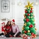 thumbnail image 5 of Xihbxyly Juego de Globos para Árbol de Navidad, Suministros para Fiestas Multicolores, Globos de Poliéster Verde, Rojo y Dorado, Decoración Festiva para Año Nuevo, Fiestas Navideñas, 91 Piezas, 30 Cm, 5 of 6