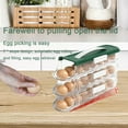 thumbnail image 7 of Egg Holder for Refrigerator - Premium Thick Clear Fridge Egg Container Organizer Bins with Lids - Food Grade Plastic Egg Storage Box - Reusable Egg Carton Tray, 7 of 7