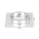 thumbnail image 2 of Soporte de montaje de base de calentador de estacionamiento Yuxing Placa de piso Acero inoxidable Profundidad 30 mm Plata, 2 of 5