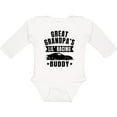 thumbnail image 3 of Inktastic Great Grandpas Lil Racing Buddy Boys or Girls Long Sleeve Baby Bodysuit, 3 of 5