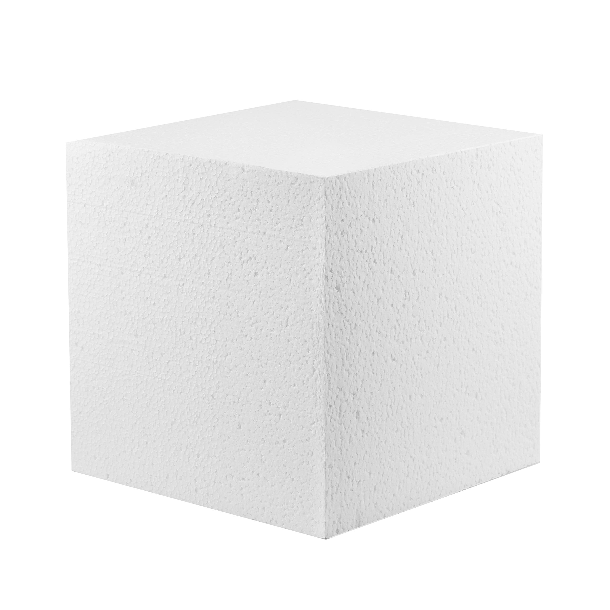 Hard Foam Craft Blocks / Cubes NonSquishy Polystyrene Bricks by MT