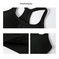 thumbnail image 4 of Women's Tops Tees Blouses V Neck Sleeveless Loose Workout Summer Crop Camisole Tank Tops With Built In Bras for Women, 4 of 8