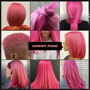 Bleach London Super Cool Color Semi-Permanent Hair Color Cream, Gobby Pink, 5.07 oz