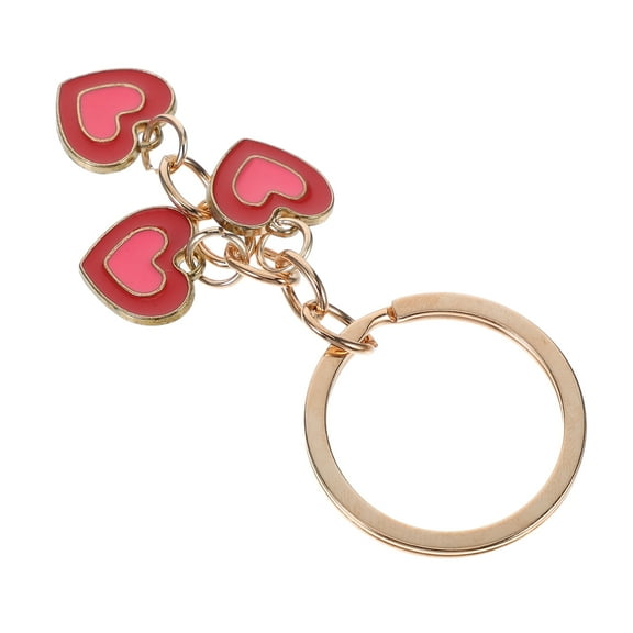 Masteelf Heart Keychain Creative Key Hanging Chain Handbag Keychain Pendant Charms Purse Key Holder Heart-Shaped Keychain Heart Keychain Charm