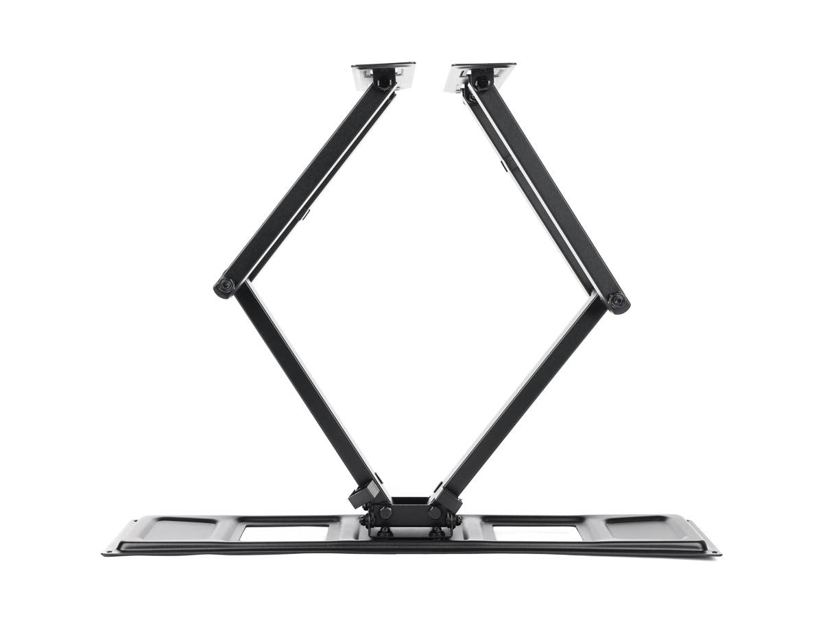 Monoprice Corner Friendly Full-Motion Articulating TV Wall Mount Bracket For TVs 32in to 70in, Max Weight 99lbs, VESA Patterns Up to 600x400, Fits Curved Screens - Cornerstone Series