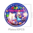 thumbnail image 4 of Mario Galaxy Birthday Party Decorations, 96P Mario Galaxy Party Decoration Set - Birthday banners, backdrops, tablecloths, plates, balloons, cake decorations, other cartoon birthday party supplies, 4 of 6
