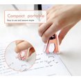 thumbnail image 3 of Dispensador de cinta, extractor de grapas, grapadora acrílica para personal de oficina y estudiantes (oro rosa) TUNC Sencillez, 3 of 5