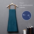 thumbnail image 2 of Yesbay Kitchen Apron for Men Women Waterproof Dustproof Adjustable Neck Apron Ideal for Cafes Salons Beauty Nail Work, 2 of 8