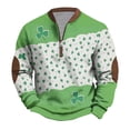 thumbnail image 2 of Ceisia Men's Fashion Printed Round Neck Casual Daily Long Sleeve Top Gift, 2 of 5