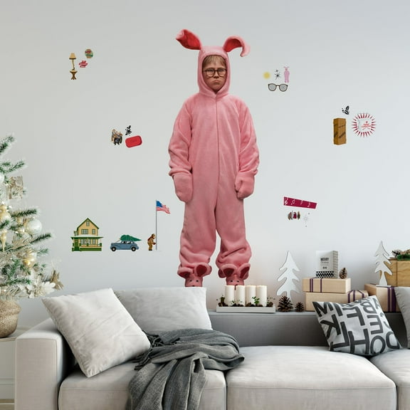 A Christmas Story Ralphie Bunny Suit Giant Wall Decals