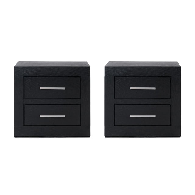 Set de 2 Buros Arina Chocolate - Kessa Muebles