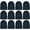 12 Pack Black, variant on 12 Pack of Winter Beanie Hats Bulk for Men Women Kids, Wholesale Winter Hat Beanies