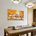 thumbnail image 3 of Seven Lucky Running Wild Horses Canvas Poster Artworks Picture Print Poster Wall Art Painting Canvas Gift Decor Home Posters Decorative 16x24inch(40x60cm), 3 of 6