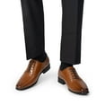 thumbnail image 6 of Bruno Marc Mens Dress Shoes Bussiness Formal Oxfords Wesley Lace Up Soft Plain-Toe, 6 of 8