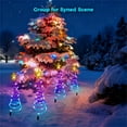 thumbnail image 6 of TCHSIN 4Pack Spiral Christmas Tree Pathway Lights, Smart Outdoor Christmas Decorations Spiral Tree, Walkway Lights for Yard, Patio, Pathway Decorations-APP Control Waterproof (1.6FT-8P), 6 of 8