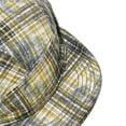 thumbnail image 6 of SAWOBUUN Trendy Plaid Baseball Cap Washed Vintage Cotton Adjustable Unstructured Sun Hats for Men Women, 6 of 6