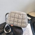 thumbnail image 4 of Bolso Bandolera Acolchado A La Cruzado Con Cierre para Mujer Diario, 4 of 7