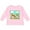 AD-Pink, variant on Farm Animals with Cow, Chick and Pig Boys or Girls Long Sleeve Toddler T-Shirt