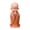 A, variant on Resin Zen Monk Figurine Small Meditation Decor for Home Living Room Tea Table Desk Cute Buddhist Monk Doll