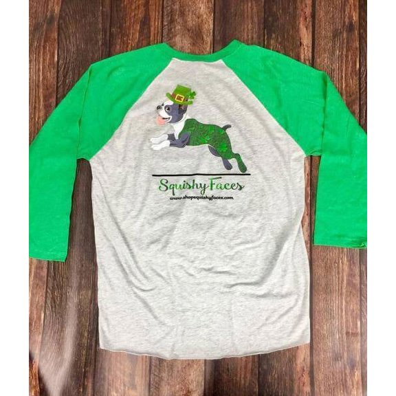 Squishy Faces - Frenchie & Co Christmas Tree Delivery Long Sleeve Shirt - Medium